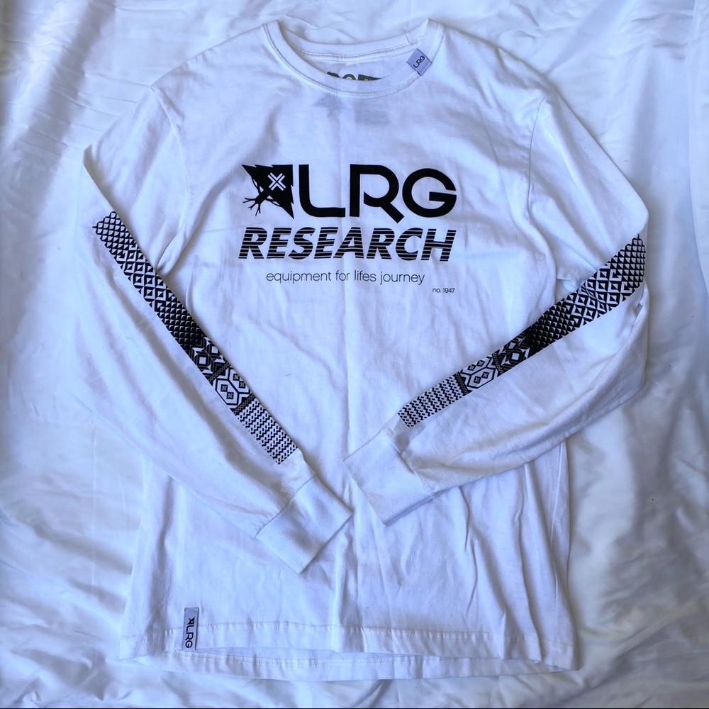 NWOT White Long Sleeve LRG Tee M